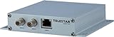 Telestar Digibit Twin Satelliten-IP Netzwerk Transmitter (HDTV, 2 SAT Eingänge, 1 LAN Ausgang) silb