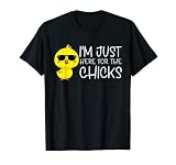 Kids Im Just Here For The Chicks Cute Easter Boys Toddler T-S