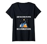 Damen Lieber 1000 Sterne am Himmel als 5 Sterne im Hotel T-Shirt mit V