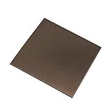 Ver Block Selbstklebende Edelstahl-Fliesen für Innenräume, 5 Stück (9,9 x 9,9 cm, 5 Stück, rötliche Bronze)