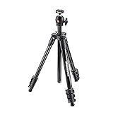 Manfrotto MKCOMPACTLT-BK Compact Light Dreibein-Stativ (Tragbarkeit: 2Kg) schw