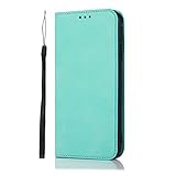 GGOIl Luxus Leder Flip Case für iPhone 13 12 Mini 11 Pro X XR XS Max SE 2020 8 7 6 6s Plus Hülle Magnetkartenhalter Telefon Coque,grün,für iPhone 7 8