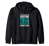 So sieht ein cooler Yogalehrer aus Yogi Geschenk Yoga-Lehrer Kapuzenjack