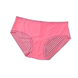 Damen Unterwäsche Nahtlos Slips Seamless Panties Sexy Unterwäsche Hipster Microfaser Bequeme Unterhosen Streifen Bikinis Taillenslips Atmungsaktive Slips Höschen Taillenslip Mittelgroßes Hö