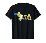 The Simpsons Marge Homer Bart Lisa Maggie Kiss T-S