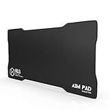 Pro Gaming Mauspad XXL | AIM PAD Evolution | Wasserabweisend | Optimale Gleitfläche | Tracking für Jede DPI | 5mm handschonend | rutschfest | Tischunterlage (XXL - 900x435x5 mm - AIM PAD Evolution)