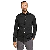 TOM TAILOR Herren 1028686 Slim Fit Hemd, 29999-Black, 3XL