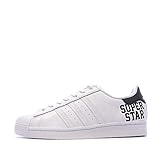 adidas Herren Superstar Sneaker Weiß, 40