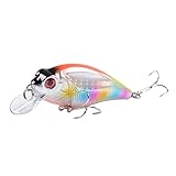 L-MEIQUN, 1 stück krankbait fischköder 8 cm 11g schwimmend isca Japan künstliche Harte köder bass Pike Minnows Pesca wobblers Angel (Farbe : 2)