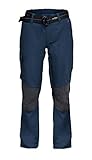 crazy4sailing Damen Herren Deckhose Segelhose Trousers lang Ölzeug, Farbe:blau, Größe:XXL