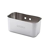 D.ragon Rostfreier Stahl Spülbecken Organizer Waschbecken Filterablage Spüle Abfluss Regal Spüle Sieb Korb Soap Box Organizer Abflusskorb Lagerregal Für Gemüse/Obst Küche Sieb Teesieb