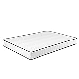 Matratze 90x200, 7-Zonen Federkernmatratze Memory Foam & Soft Gestrick H3, Optimale Unterstützung von Lenden- und Beckenbereich Classic Spring (90 * 200 * 20cm)