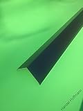 Firstblech 2 m lang Aluminium farbig 0,8 mm (klein, Anthrazit)