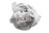 4kg Bastelwatte Polyesterhohlfasern, Waschbare Watte zum basteln, Kissenfüllung, Füllwatte Made in Germany, Füllung für Kopfkissen, Fü