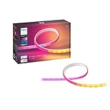 LED Streifen Bluetooth Gradient Lightstrip 20W 1800lm Starter-Set Silikon Wohnzimmer Esszimmer | 1-flammig