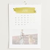 sendmoments Kalender zum Selbstgestalten 2022, Viele Erinnerungen, Bastelkalender zum Einkleben von gedruckten Fotos, Spiralbindung, DIN A4 Hochformat, optional mit Veredelung