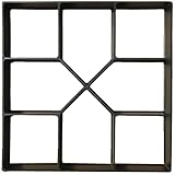 HGDH Pflasterung Beton Trittstein Steine ​​Platten Garten Patio Einfahrt Pflasterung Patio Pfad Walk Mold 40x40