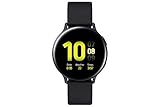 Samsung SM-R820 Galaxy Watch Active2, Fitnesstracker aus Aluminium, großes Display, ausdauernder Akku, wassergeschützt, 44 mm, Bluetooth, Schw