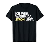 Warum liegt hier Stroh? Ich weiß, warum da Stroh liegt T-S