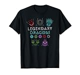 Drachenzähmen Leicht Gemacht 3 legendäre Drachen Hemd T-S