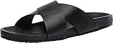 Seychelles Lighthearted Damen Sandalen, schwarzes Leder, 40.5 EU