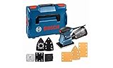 Bosch Professional Schwingschleifer GSS 160-1 A Multi (180 Watt, 1,6 mm Schwingkreis-Ø, in L-BOXX)