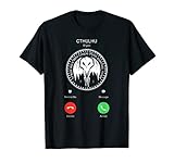 Call of Cthulhu Lovecraftian Horror Necronomicon T-S