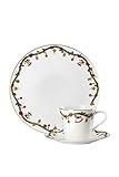 Hutschenreuther- Nora - Christmas - Kaffee- Gedeck - Bone China - 3-teilig