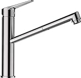 SCHOCK Küchenarmatur METIS Edelstahl – Hochdruck Armatur mit ausziehbarer Schlauch-B