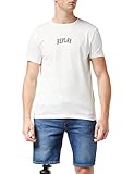 Replay Herren M6113B.000.2660 T-Shirt, Weiß (001 White), S