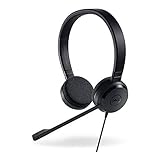 Dell UC150 Binaural Head-Band Black Headset – Headsets (PC/Gaming, Binaural, Head-Band, Black, in-line Control, Wired)