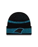 New Era Carolina Panthers NFL 2021 Sideline Tech Knit Beanie - One-S