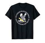 LAPD Los Angeles Police Department Swat Eagle Logo T-S