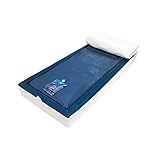 Aqua Sense Komplettset Wasserbett Leichtgewicht - Wasserbett Wasserkern Wassermatratze für Lattenrost universell - 90 x 200 cm - 120% Beruhigung