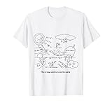 T-Shirt mit Aufschrift 'Science Anywhere Physical Chemistry Electronics' T-S