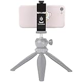 Shangya Selfie-Stick-Stativ mit Klemmtelefon-Halterung Mobiltelefon Multi-I