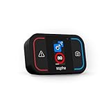 Saphe Drive Mini Verkehrsalarm - Daten von Blitzer.de - Warnt europaweit vor Radar, Blitzer & Gefahren - Verbindung mit Smartphone via Bluetooth - S