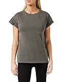 Replay Damen W3328 T-Shirt, 589 Silver, S