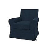 Soferia Ersatzbezug fur IKEA EKTORP JENNYLUND Sessel, Stoff Strong Denim, B