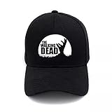 OEWFM Baseball Cap Mark Cap BB Cap Print The Walking Dead Sommer Baseballmütze Damen Herren Verstellbare Mütze Unisex Casual Hip-Hop Caps Cap Geschenk