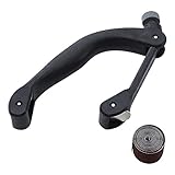 Stuurvnee Klappbarer Schleifpapier Halter 230-290Mm Verstellbarer Hand Schleifen Bogen 25Mm Schleifen Band Schleifen Schleifen Werkzeug -2 StüCk/S