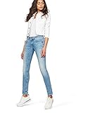 G-STAR RAW Damen Lynn Mid Rise Skinny Fit Jeans, Blau (Light Aged), 28W x 28L