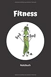 Fitness Notizbuch: Fitness Notizbuch - Tolles kariertes Notizbuch - 120 karierte Seiten um Trainingsprogramme und Fortschritte festzuhalten | ca. ... Übungsleiter, Couch und T