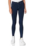 ONLY Damen ONLRAIN Life REG Skinny DNM NOOS Freizeithose, Dark Blue DenimDetail:PIM550, L/32