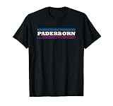 Paderborn Schriftzug - Vintage Stil T-S