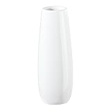 ASA Ease Vase, Steingut, weiß, 4,5