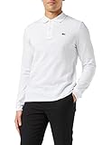 Lacoste Herren Poloshirt, Weiß (Blanc), M (Herstellergröße: 4)