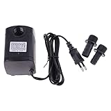 ZTBH Boosterpumpe aus Edelstahl für Rasen-Jet-Pumpen 220V 20W 1000L / h Tauchpumpe, Aquarium Wasserpumpe for Aquarium Wasserpumpe Brunnen Luft-Fischtank für Hausgarten Wassertransport Bewässerung