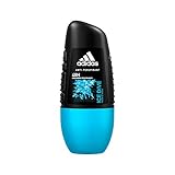 adidas Ice Dive Deo Roller – Antitranspiranter Deo Roll-on mit 48h Schutz vor Schweiß und mit erfrischendem Duft – Ohne Aluminium, pH-hautfreundlich – 1 x 50