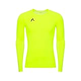 Le Coq Sportif Training Smartlayer LS M Langarmshirt für Herren, Gelb Flour, Größe S